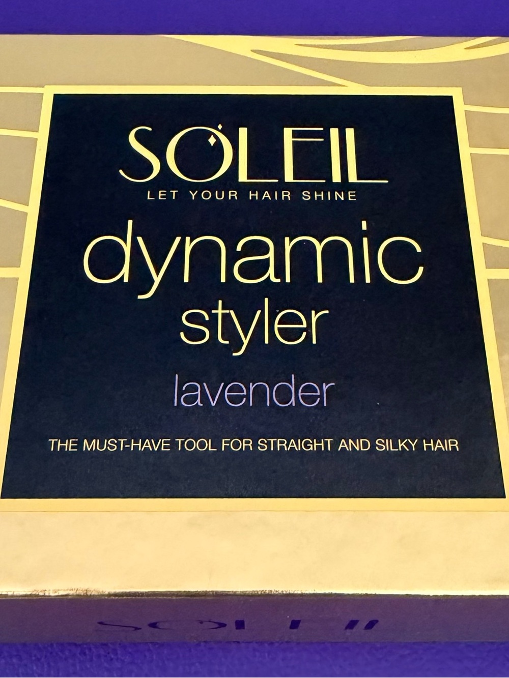 Soleil Dynamic Styler/Soleil Flatiron - Lavender